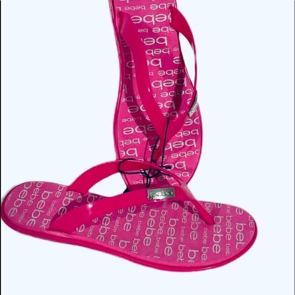 NWT🌷bebe🌷Little Girls Flip Flops​​​​​ - Picture 2 of 5